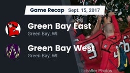 Recap: Green Bay East  vs. Green Bay West 2017