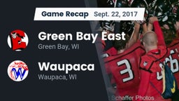 Recap: Green Bay East  vs. Waupaca  2017