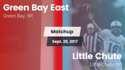 Matchup: East  vs. Little Chute  2017