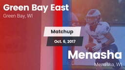 Matchup: East  vs. Menasha  2017