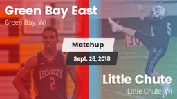 Matchup: East  vs. Little Chute  2018