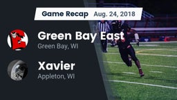 Recap: Green Bay East  vs. Xavier  2018
