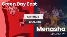 Matchup: East  vs. Menasha  2019