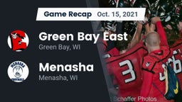 Recap: Green Bay East  vs. Menasha  2021