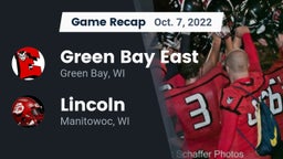 Recap: Green Bay East  vs. Lincoln  2022