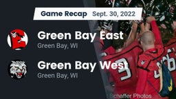 Recap: Green Bay East  vs. Green Bay West 2022