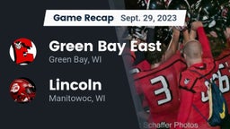 Recap: Green Bay East  vs. Lincoln  2023
