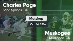 Matchup: Charles Page  vs. Muskogee  2016