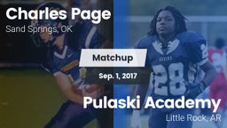 Matchup: Charles Page  vs. Pulaski Academy 2017