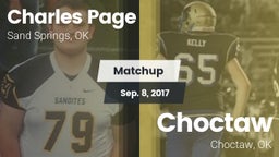 Matchup: Charles Page  vs. Choctaw  2017