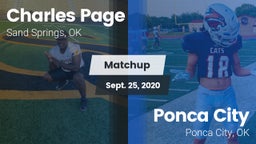 Matchup: Charles Page  vs. Ponca City  2020