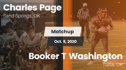 Matchup: Charles Page  vs. Booker T Washington  2020