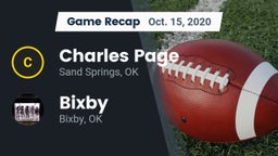 Recap: Charles Page  vs. Bixby  2020