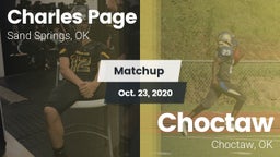 Matchup: Charles Page  vs. Choctaw  2020