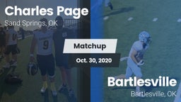 Matchup: Charles Page  vs. Bartlesville  2020