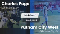 Matchup: Charles Page  vs. Putnam City West  2020