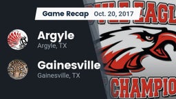 Recap: Argyle  vs. Gainesville  2017
