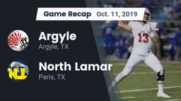 Recap: Argyle  vs. North Lamar  2019