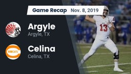 Recap: Argyle  vs. Celina  2019