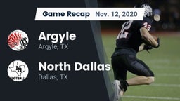 Recap: Argyle  vs. North Dallas  2020