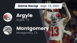 Recap: Argyle  vs. Montgomery  2023