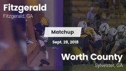 Matchup: Fitzgerald High vs. Worth County  2018