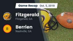 Recap: Fitzgerald  vs. Berrien  2018
