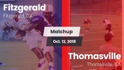 Matchup: Fitzgerald High vs. Thomasville  2018