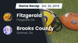 Recap: Fitzgerald  vs. Brooks County  2018
