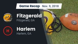 Recap: Fitzgerald  vs. Harlem  2018