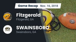 Recap: Fitzgerald  vs. SWAINSBORO  2018