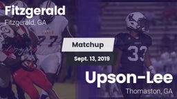 Matchup: Fitzgerald High vs. Upson-Lee  2019