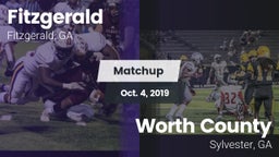 Matchup: Fitzgerald High vs. Worth County  2019