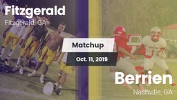 Matchup: Fitzgerald High vs. Berrien  2019