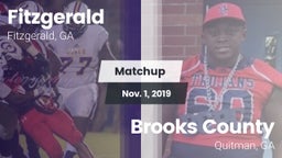 Matchup: Fitzgerald High vs. Brooks County  2019