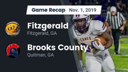 Recap: Fitzgerald  vs. Brooks County  2019