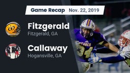 Recap: Fitzgerald  vs. Callaway  2019