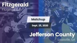 Matchup: Fitzgerald High vs. Jefferson County  2020
