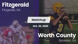 Matchup: Fitzgerald High vs. Worth County  2020