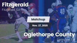 Matchup: Fitzgerald High vs. Oglethorpe County  2020