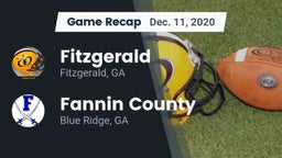 Recap: Fitzgerald  vs. Fannin County  2020