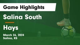 Salina South  vs Hays  Game Highlights - March 26, 2024