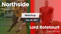 Matchup: Northside High vs. Lord Botetourt  2017
