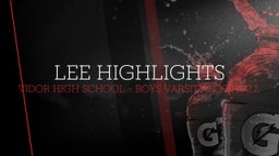 Highlight of Lee Highlights
