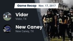 Recap: Vidor  vs. New Caney  2017