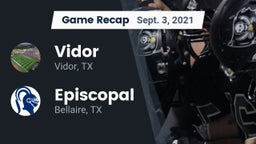 Recap: Vidor  vs. Episcopal  2021