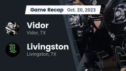 Recap: Vidor  vs. Livingston  2023