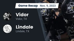 Recap: Vidor  vs. Lindale  2023