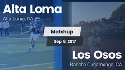Matchup: Alta Loma High vs. Los Osos  2017