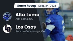 Recap: Alta Loma  vs. Los Osos  2021